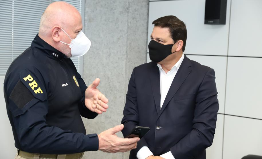 A nova frota é formada por 29 veículos Chevrolet TrailBlazer e uma unidade operacional móvel. Foto: Rodrigo Félix Leal / InfraPR