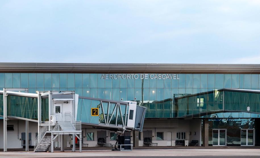 Aeroporto de Cascavel - Foto:Rodrigo Félix Leal/InfraPR