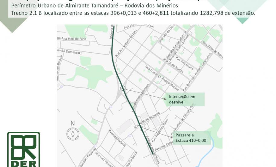 O Departamento de Estradas de Rodagem do Paraná (DER/PR) publicou nesta quarta-feira (22)o edital para contratar a elaboração de projeto e execução da obra de duplicação de um novotrecho da Rodovia dos Minérios (PR-092), desta vez no perímetro urbano de AlmiranteTamandaré, na Região Metropolitana de Curitiba (RMC). - Curitiba, 23/09/2021 - Foto: DER