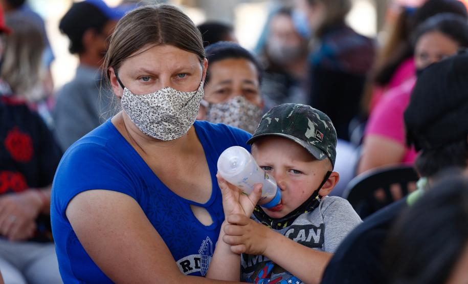 Com recursos da Secretaria de Estado da Infraestrutura e Logística, serão pavimentados uma área total de 8.658,23 metros quadrados das ruas Visconde de Guarapuava e Marechal Floriano Peixoto. Foto: Geraldo Bubniak/AEN