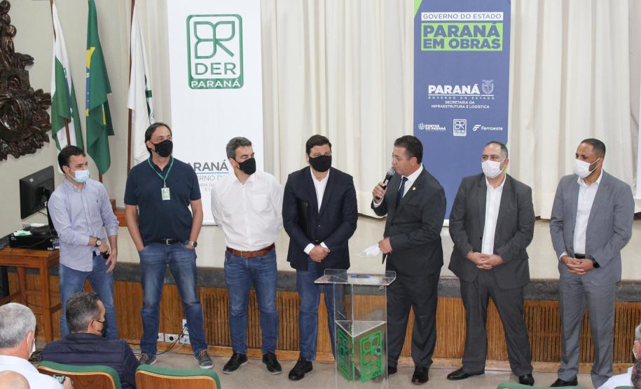 Evento reúne 56 prefeituras para formalizar doção de veículos e equipamentos - Curitiba, 27/10/2021 - Foto: Antoniela Dalcol/Seil