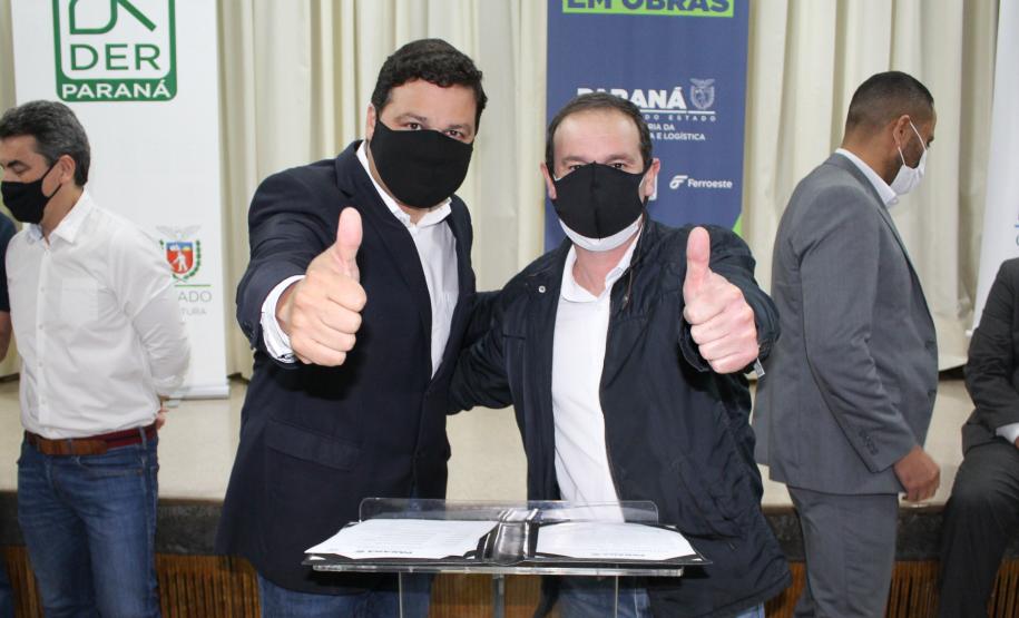 Evento reúne 56 prefeituras para formalizar doção de veículos e equipamentos - Curitiba, 27/10/2021 - Foto: Antoniela Dalcol/Seil