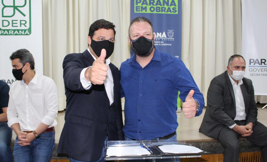 Evento reúne 56 prefeituras para formalizar doção de veículos e equipamentos - Curitiba, 27/10/2021 - Foto: Antoniela Dalcol/Seil