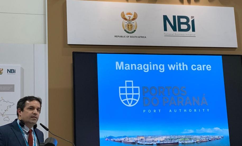 A Portos do Paraná foi novamente a única autoridade portuária do mundo convidada a participar da Conferência das Partes sobre Mudança Climática da Organização das Nações Unidas - COP26. Foto: Portos do Paraná