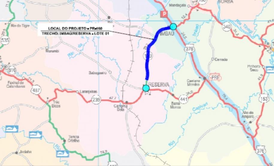 Estado assina ordem de serviço para pavimentação entre Imbaú e Reserva, nos Campos Gerais Foto: DER