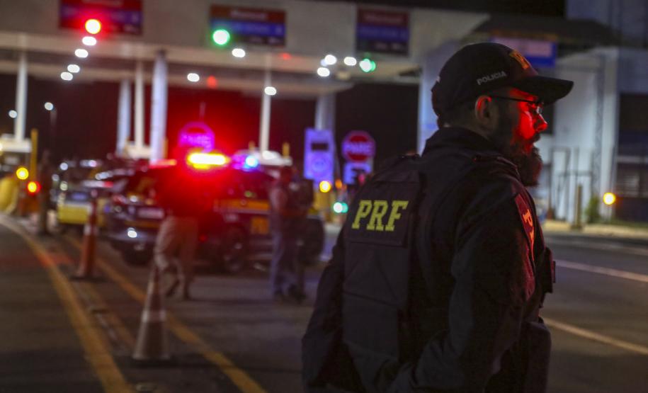 Fim das concessões rodoviárias no Paraná - praça de pedagio de Jataizinho. Foto Gilson Abreu/AEN