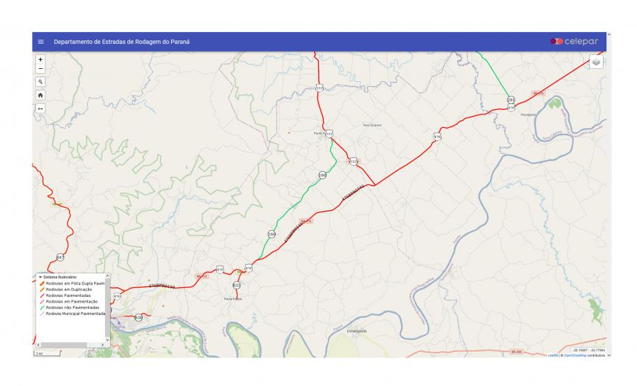 Melhorias rodovias NPV região Sul  - Curitiba, 21/12/2021