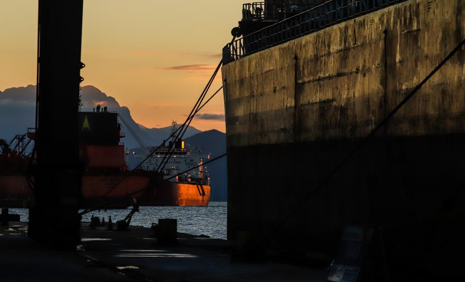 Portos do Paraná avança em cooperação internacional voltada à transformação digital. Foto: Rodrigo Félix Leal / SEIL