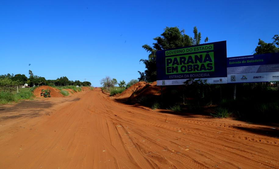 10/02/2022 - Parana em Obras - Estrada da Boiadeira Foto: Gilson Abreu/AEN
