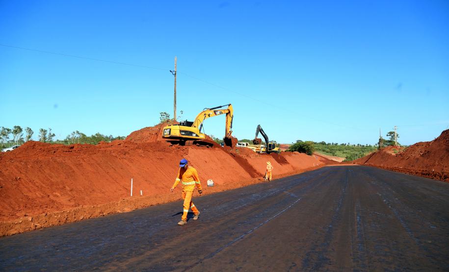 10/02/2022 - Parana em Obras - Estrada da Boiadeira Foto: Gilson Abreu/AEN