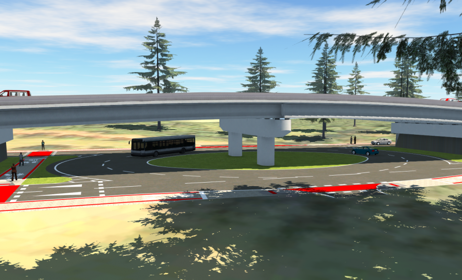 DER/PR lança edital para duplicar a Rodovia das Cataratas, em Foz do Iguaçu Foto: DER-PARANÁ