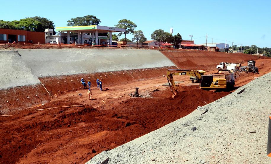 Modernização da PR-323 entre Paiçandu e o Rio Ivaí dá início a projeto de novo polo industrial Foto: Gilson Abreu/AEN