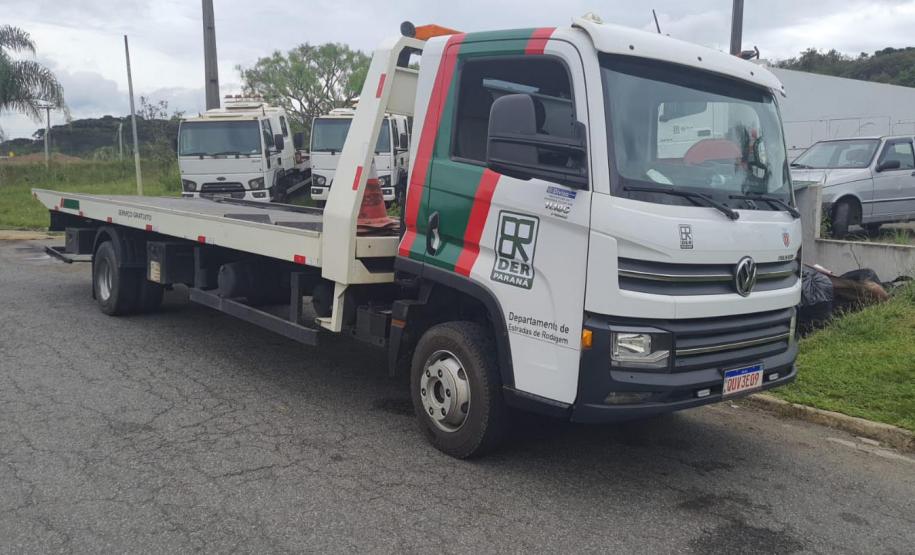 DER - Centro de Operações do 0800 para atendimentos com guincho - Curitiba, 14/03/2022 Foto: Rodrigo Félix Leal/SEIL