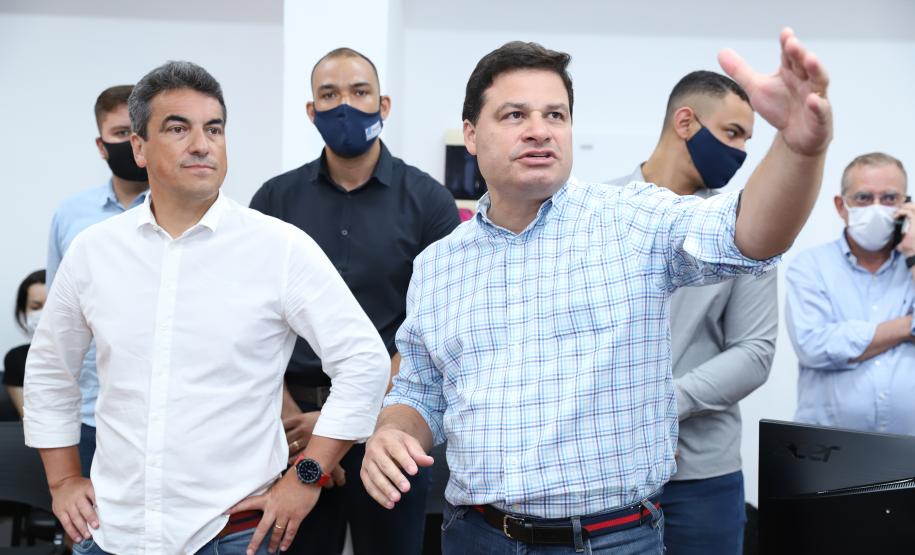 DER - Centro de Operações do 0800 para atendimentos com guincho - Curitiba, 14/03/2022 Foto: Rodrigo Félix Leal/SEIL