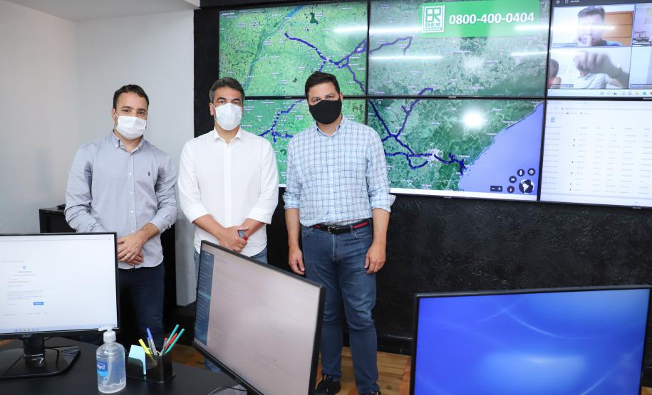 DER - Centro de Operações do 0800 para atendimentos com guincho - Curitiba, 14/03/2022 Foto: Rodrigo Félix Leal/SEIL