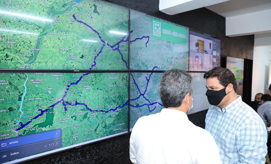 DER - Centro de Operações do 0800 para atendimentos com guincho - Curitiba, 14/03/2022 Foto: Rodrigo Félix Leal/SEIL