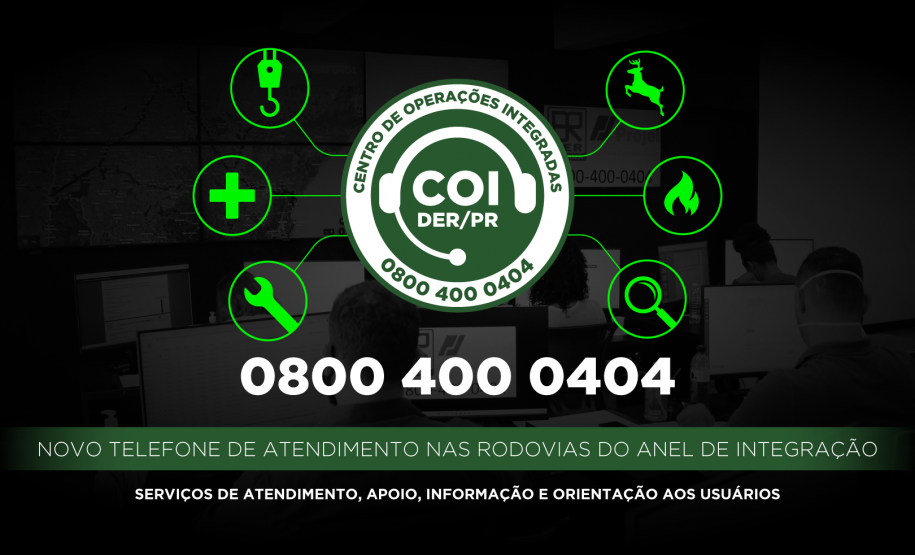 Condições de tráfego do antigo anel de integração estão disponíveis online - Foto: DER-PARANÁ