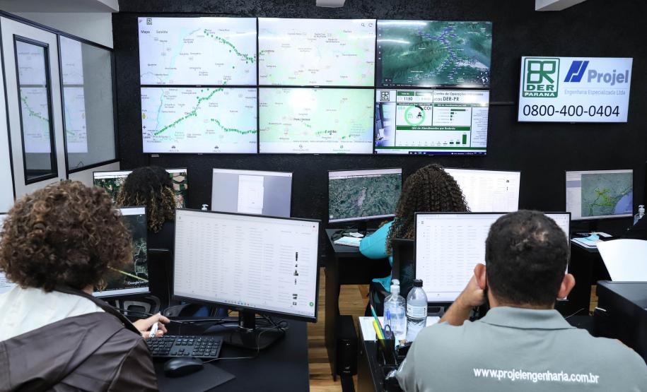 Guinchos mecânicos do DER/PR começam a operar em mais 405,9 km de rodovias  Foto: Rodrigo Félix Leal / Seil