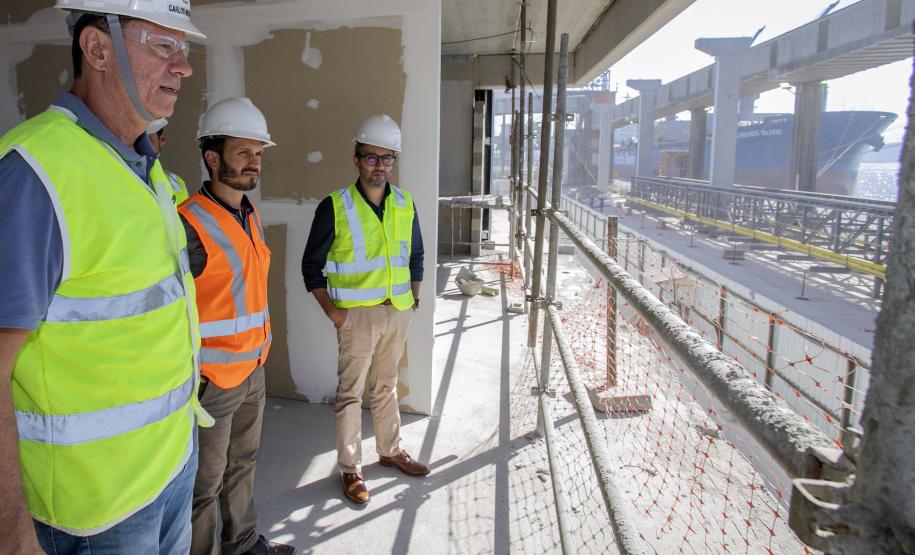 Secretário Nacional de Portos visita Porto de Paranaguá - Paranaguá, 28/04/2022 Foto: Claudio Neves/Portos do Paraná