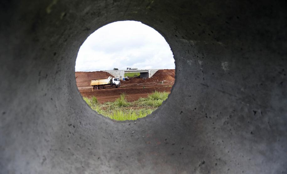 Obras da Estrada da Boiadeira ultrapassam 80% de execução e avançam em várias frentes -  Foto: Albari Rosa/AEN