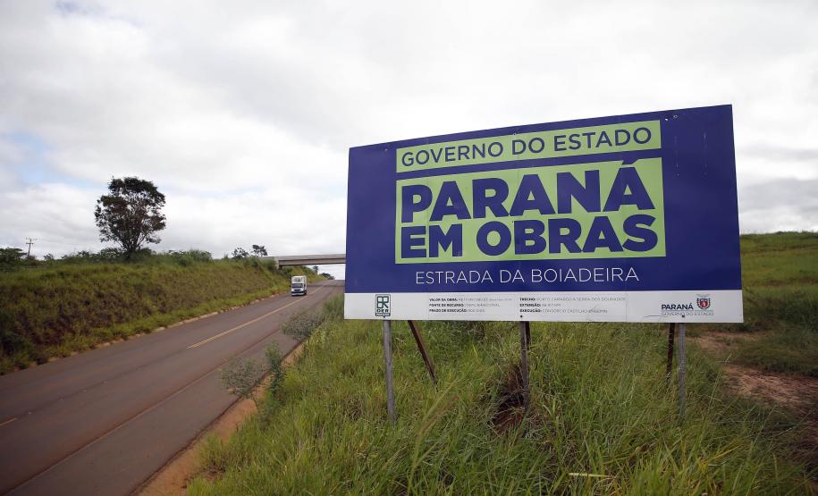 Obras da Estrada da Boiadeira ultrapassam 80% de execução e avançam em várias frentes -  Foto: Albari Rosa/AEN