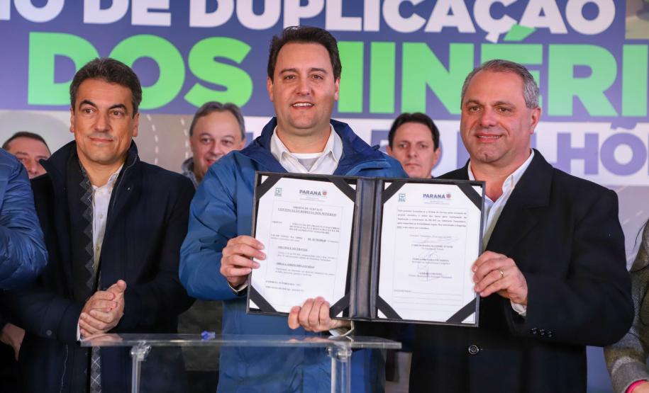 Governador libera R$ 50 milhões e autoriza nova fase da duplicação da Rodovia dos Minérios - 20/05/2022 Foto: Ari Dias/AEN