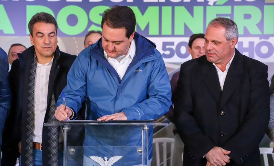 Governador libera R$ 50 milhões e autoriza nova fase da duplicação da Rodovia dos Minérios - 20/05/2022 Foto: Ari Dias/AEN