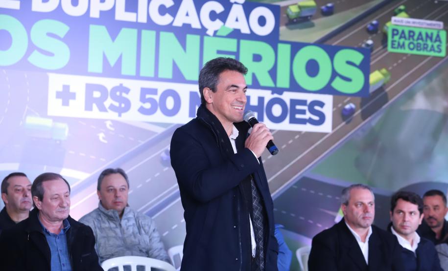 Governador libera R$ 50 milhões e autoriza nova fase da duplicação da Rodovia dos Minérios - 20/05/2022 Foto: Rodrigo Félix Leal / SEIL
