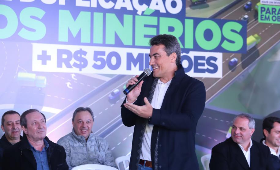 Governador libera R$ 50 milhões e autoriza nova fase da duplicação da Rodovia dos Minérios - 20/05/2022 Foto: Rodrigo Félix Leal / SEIL