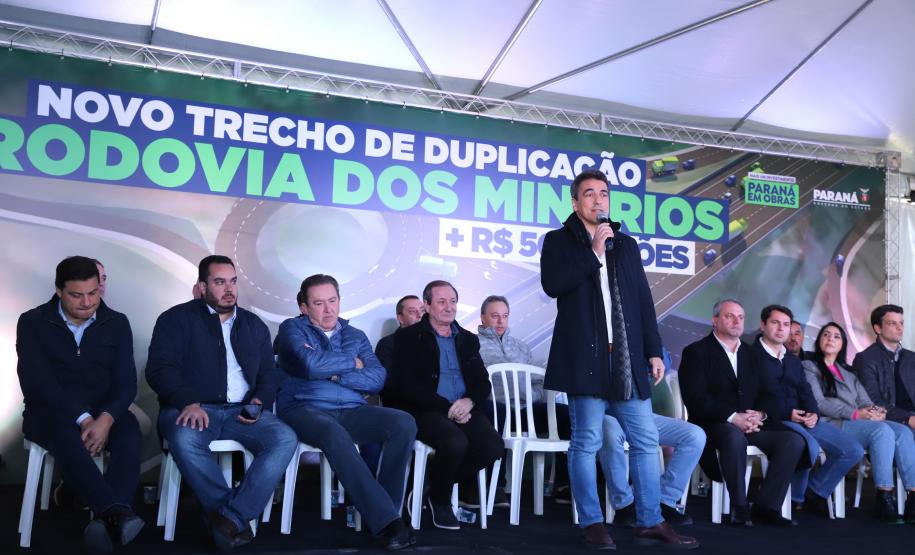 Governador libera R$ 50 milhões e autoriza nova fase da duplicação da Rodovia dos Minérios - 20/05/2022 Foto: Rodrigo Félix Leal / SEIL