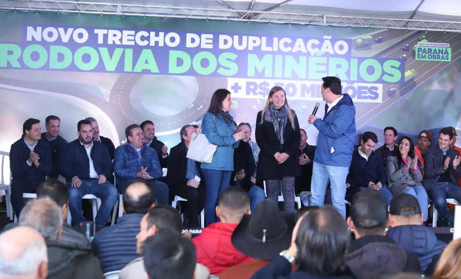 Governador libera R$ 50 milhões e autoriza nova fase da duplicação da Rodovia dos Minérios - 20/05/2022 Foto: Rodrigo Félix Leal / SEIL