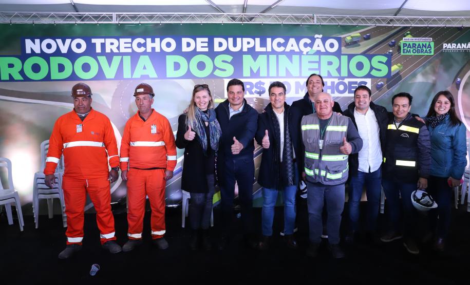 Governador libera R$ 50 milhões e autoriza nova fase da duplicação da Rodovia dos Minérios - 20/05/2022 Foto: Rodrigo Félix Leal / SEIL