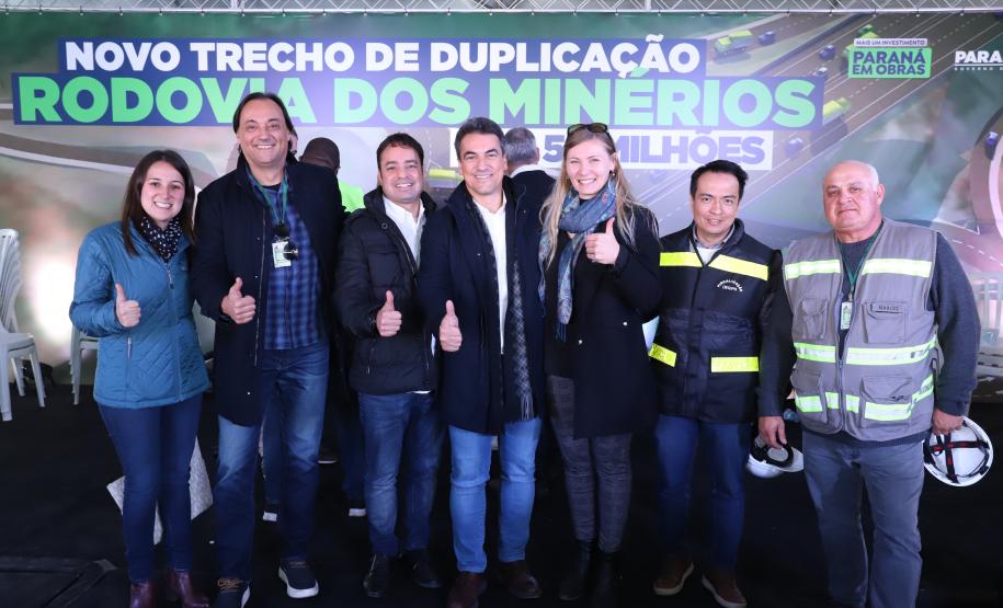 Governador libera R$ 50 milhões e autoriza nova fase da duplicação da Rodovia dos Minérios - 20/05/2022 Foto: Rodrigo Félix Leal / SEIL