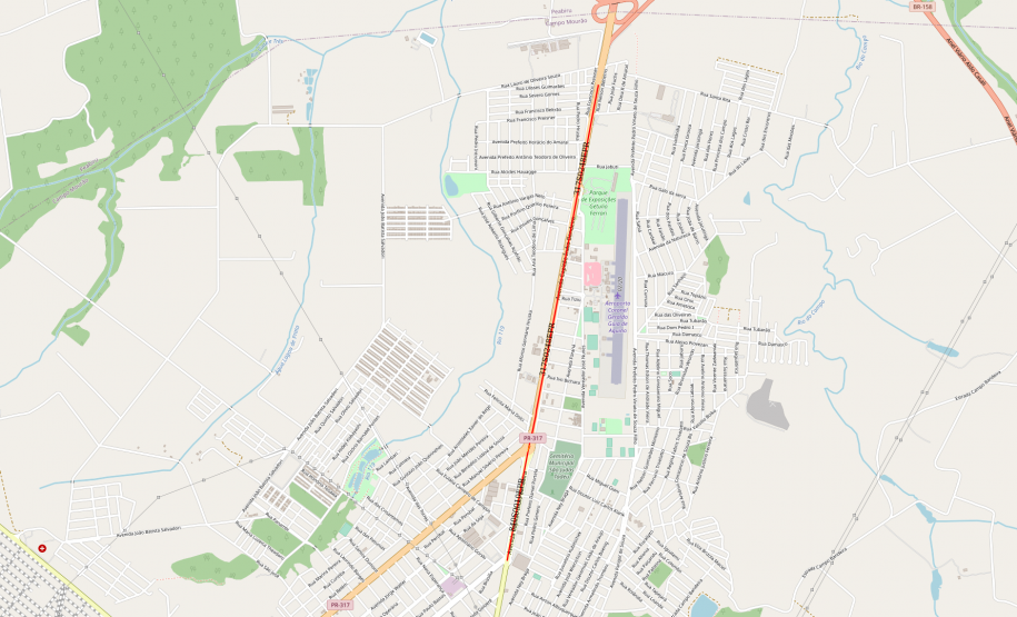 DER/PR confirma investimento de R$ 39,7 milhões na duplicação em Campo Mourão - Obra vai duplicar 3,7 quilômetros de rodovias no perímetro urbano do município, além de implantar novas vias marginais e três rotatórias -  Foto: DER-PARANÁ
