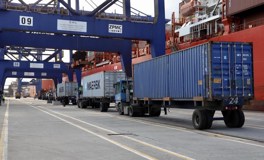 Portos de Paranaguá e Antonina registram alta de 5% nas exportações em 2022 Foto: Claudio Neves/Portos do Paraná