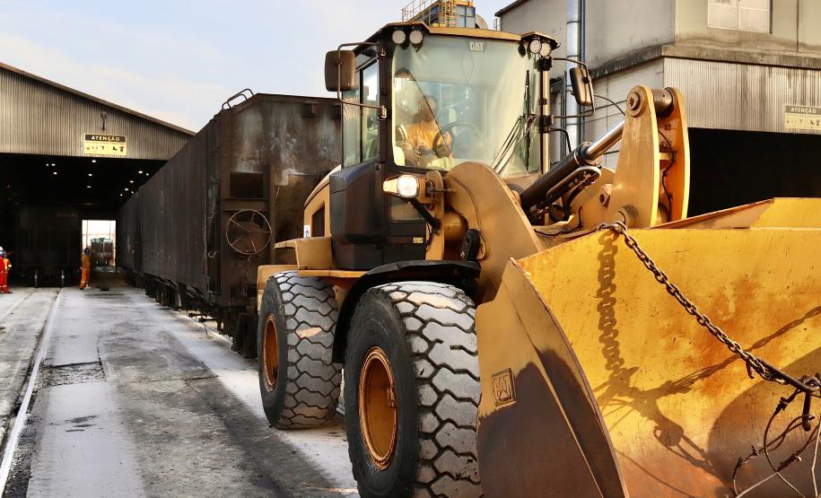 Aumenta transporte ferroviário de carga pelos portos paranaenses - Foto: Claudio Neves/Portos do Paraná