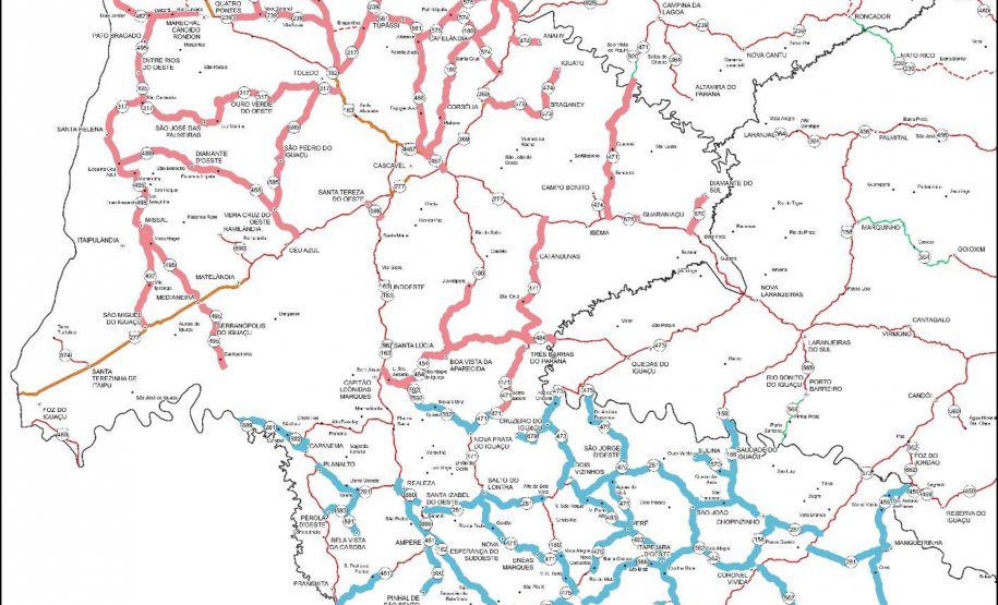 DER/PR analisa propostas para poda de árvores em rodovias do Oeste e Sudoeste -  Foto: DER-PARANÁ