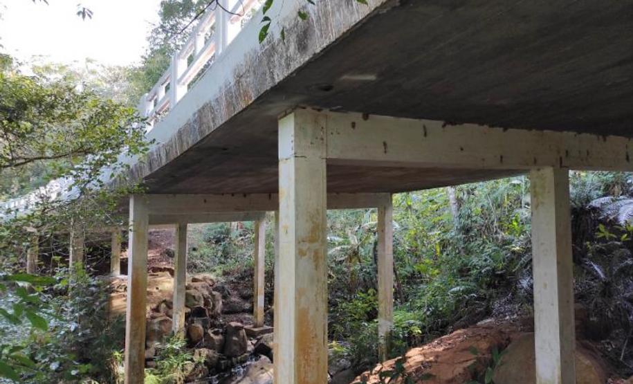 Litoral receberá revitalização de 28 pontes, passarelas e viaduto Foto: DER