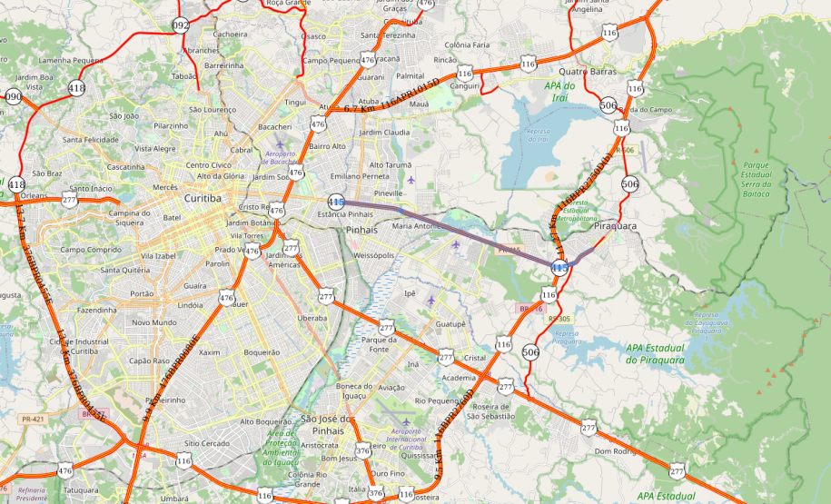 Governo conclui instalação de nova iluminação na rodovia João Leopoldo Jacomel - Foto: DER/PARANÁ