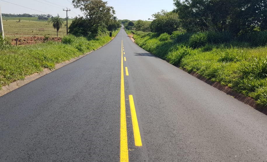 Obras de conservação de rodovias em Tapira e Nova Olímpia estão quase concluídas -  Foto: DER/PARANÁ