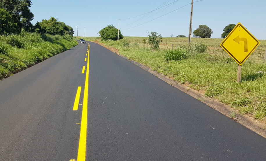 Obras de conservação de rodovias em Tapira e Nova Olímpia estão quase concluídas -  Foto: DER/PARANÁ