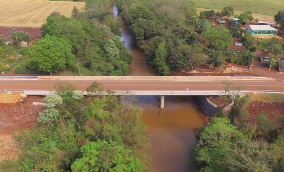 DER/PR está finalizando obras para acabar com alagamentos em rodovia no Vale do Ivaí;  Foto: DER/PARANÁ