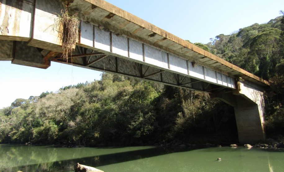 Paraná vai executar obras de melhorias em 46 pontes, pontilhões e viadutos - Ponte Rio Sai-Guaçu - Foto: DER/PARANÁ