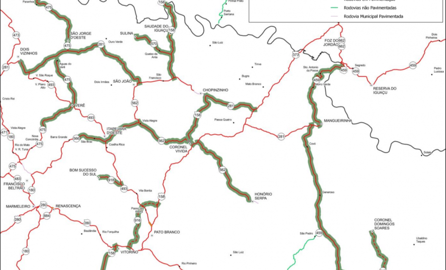 Conservação lotes BCDE Oeste Foto: DER