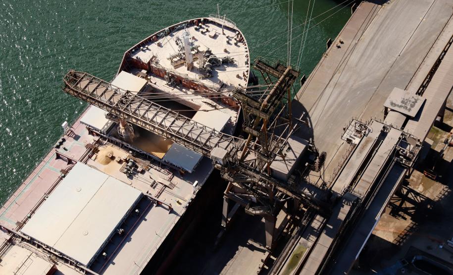 Porto de Paranaguá registra alta de 102% nas exportações pelo Corredor Leste - Foto: Rodrigo Félix Leal/SEIL