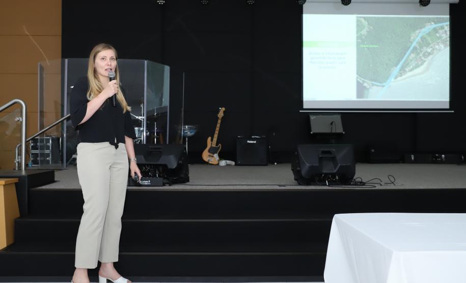 Segundo dia de audiência pública da Ponte de Guaratuba tem ampla participação popular Foto: Rodrigo Felix Leal/SEIL