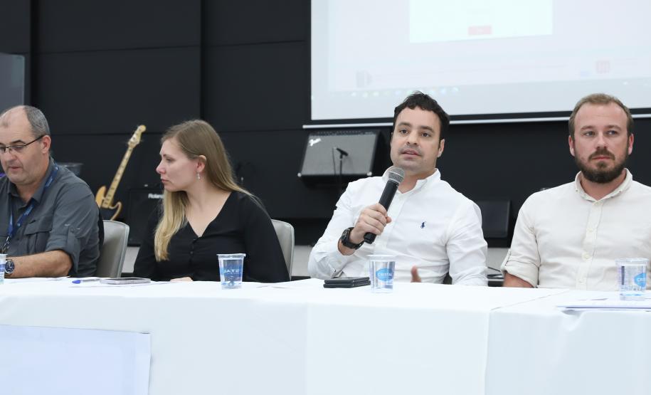 Segundo dia de audiência pública da Ponte de Guaratuba tem ampla participação popular Foto: Rodrigo Felix Leal/SEIL