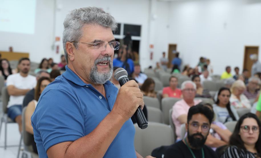Segundo dia de audiência pública da Ponte de Guaratuba tem ampla participação popular Foto: Rodrigo Felix Leal/SEIL