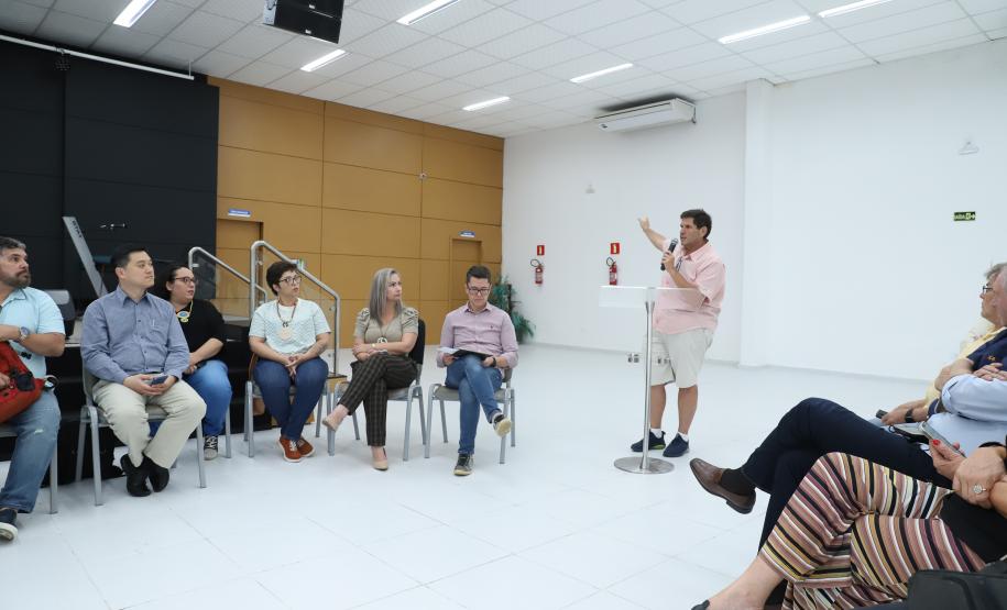 Segundo dia de audiência pública da Ponte de Guaratuba tem ampla participação popular Foto: Rodrigo Felix Leal/SEIL