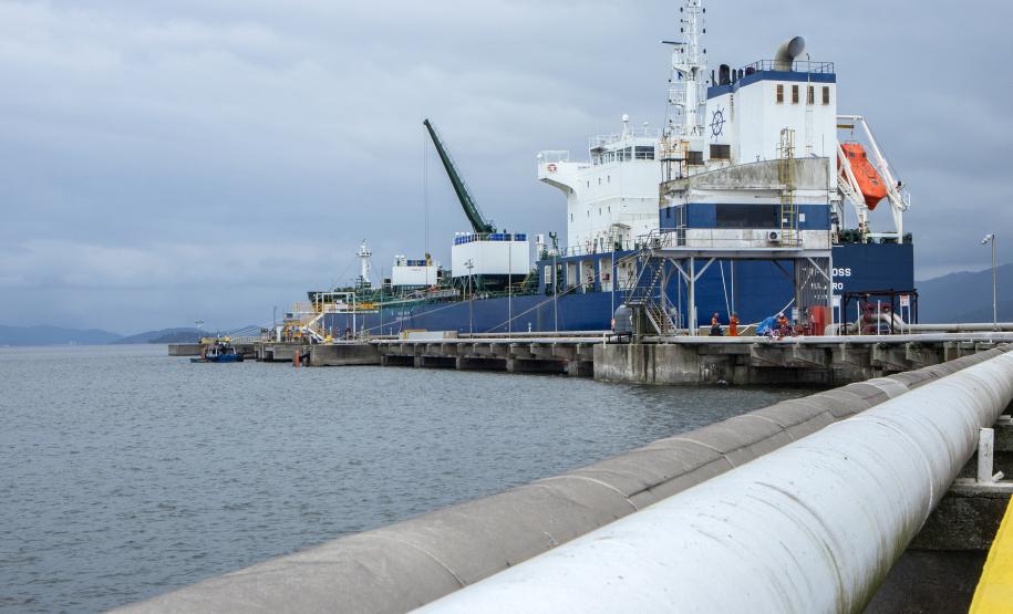 Movimentação de cargas nos portos do Paraná- Foto: Cláudio Neves/Portos dos Paraná